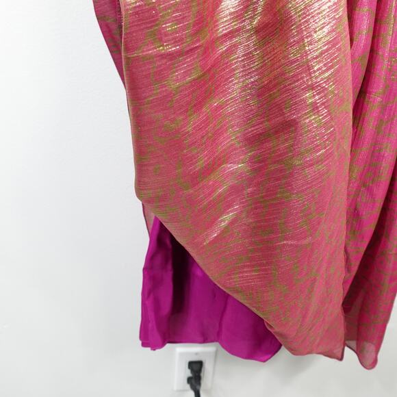 Rickie Freeman for Teri Jon Vintage 70s 80s Cocktail Dress - Picture 9 of 12